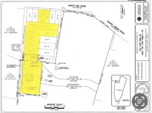 An official layout of the property